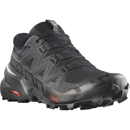 Salomon Men's Speedcross 6 GTX Trail Running Shoes, Black/Black/Magnet