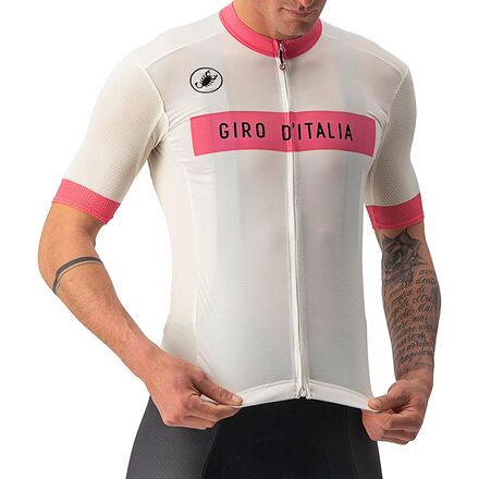 Jersey Fuori #GIRO men's Castelli, color Bianco