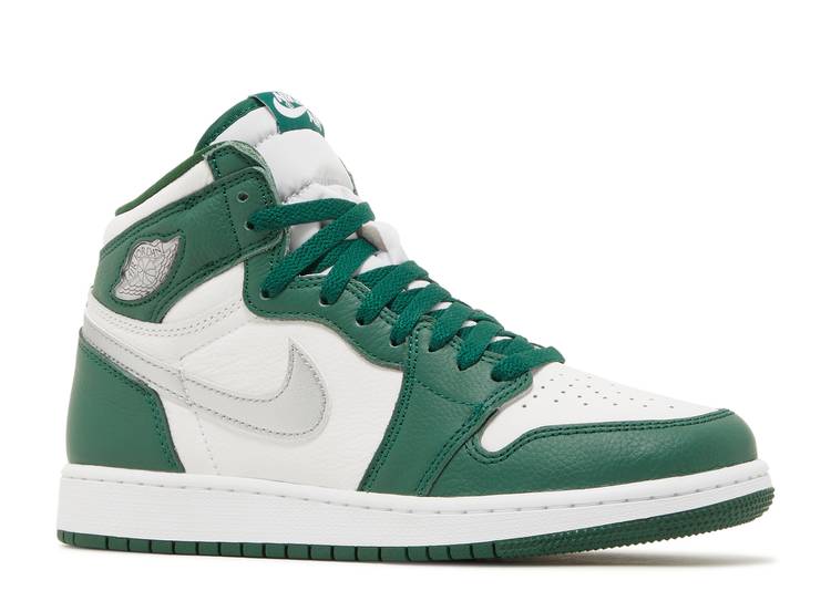 حذاء رياضي AIR JORDAN 1 RETRO HIGH OG GS 'GORGE GREEN'، باللون الأخضر