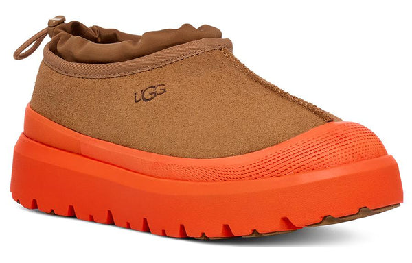 UGG Tasman Weather Hybrid Slipper 'Chestnut Orange', chestnut/orange