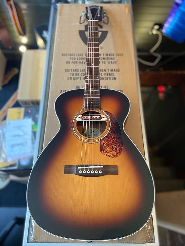 Acoustic guitar Guild M-240E Troubador Acoustic/Electric Sunburst VSB