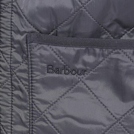 سترة Barbour Polarquilt للرجال ببطانة سحاب، أزرق داكن