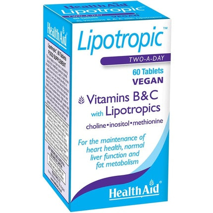 Lipotropics 60 tablets, Healthaid