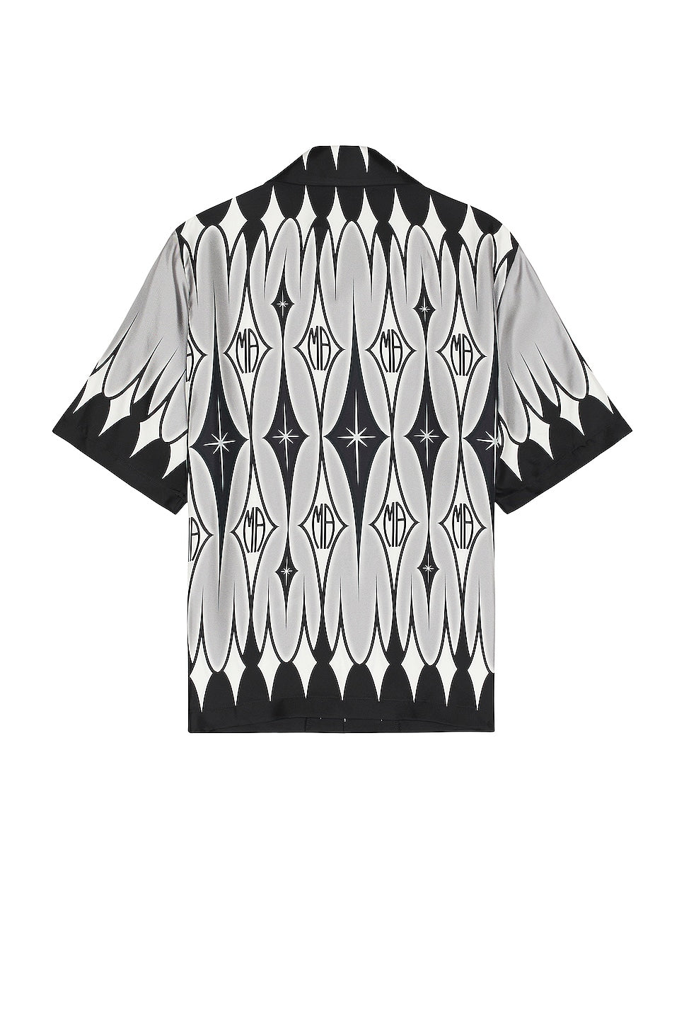 Amiri Argyle shirt, black