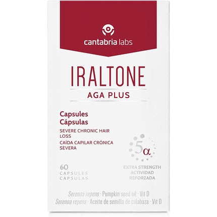 Aga Severe, chronic hair loss, 60 capsules, Iraltone