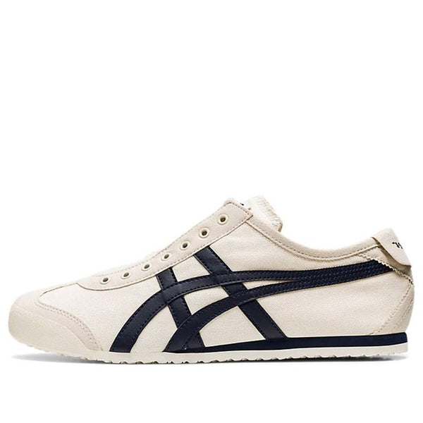 حذاء رياضي Onitsuka Tiger Mexico 66 Slip-On 'Midnight'، باللون البيج