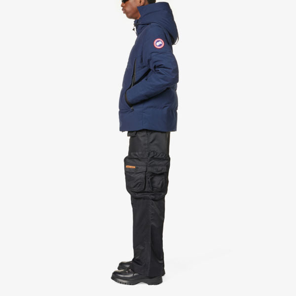 Wyndham Canada Goose Insulated Parka with Hood, Atlantic Navy