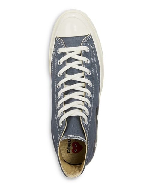 Unisex Chuck Taylor high top sneakers from Converse Comme des Garçons collaboration, Gray