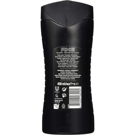 Dark Temptation Shower Gel for Men 400ml, Ax