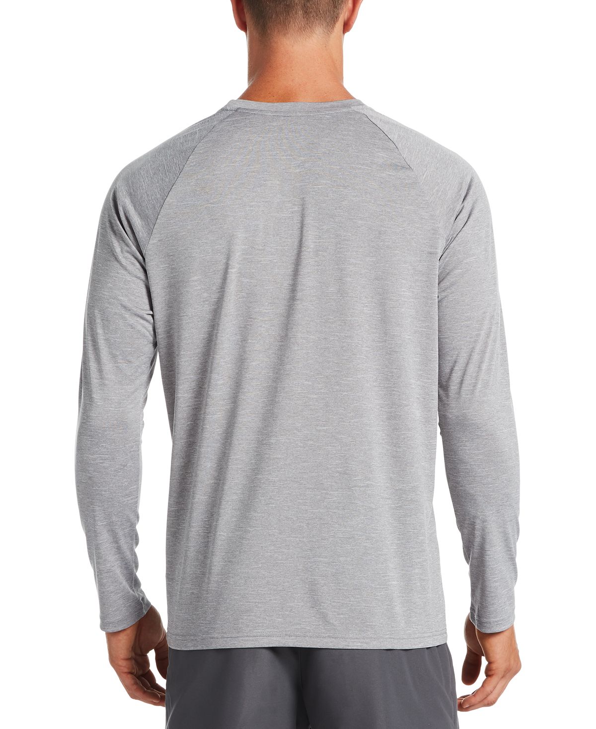 Heather Hydroguard Nike Men's Long Sleeve Swim Top