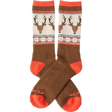 KAVU Moonwalk Sock, Oh Deer