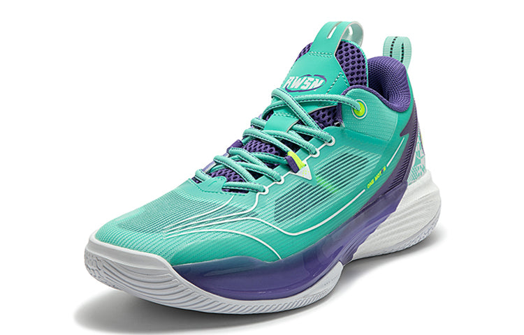 Men's Low Top Basketball Shoes Jade/UV 361°