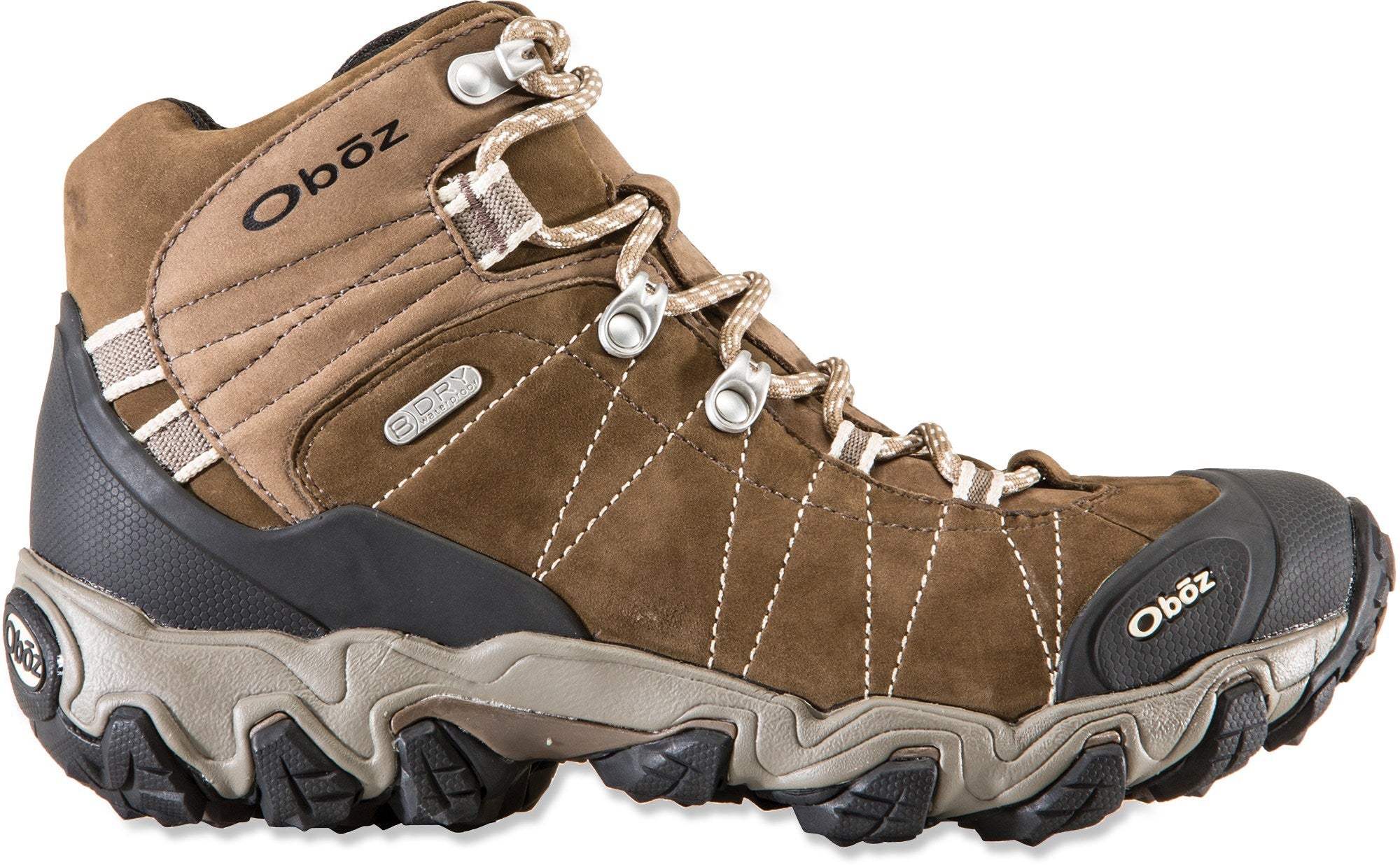 Bridger Mid Waterproof Hiking Boots - Women's Oboz, Brown