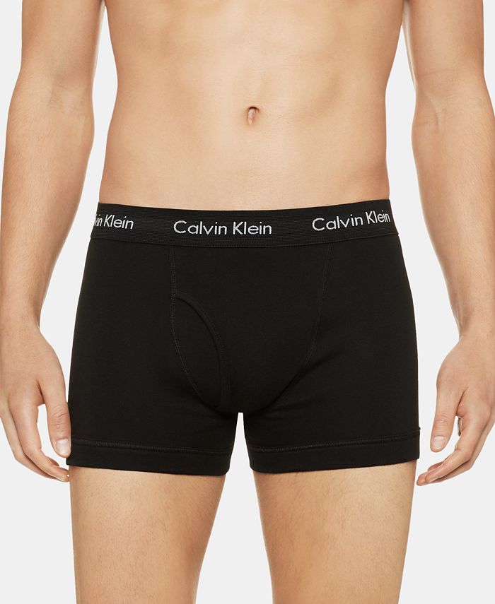 Men's 5-Pk. Calvin Klein Classic Cotton Underwear, Black