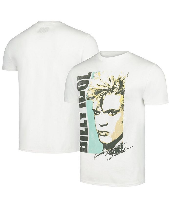 Billy Idol Manhead Merch Men's White T-Shirt, White