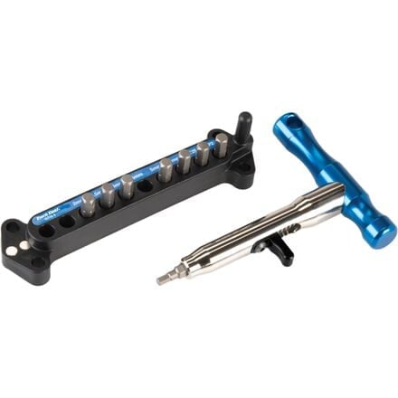 QTH-1 Park Tool Quick Change Bit Set, Blue/Silver