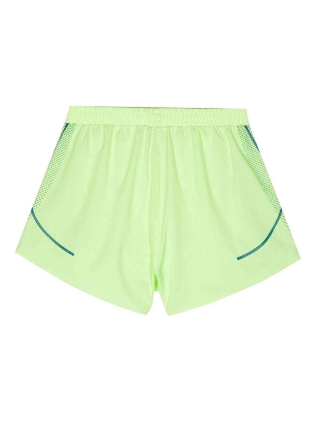 adidas by stella mccartney logo shorts green