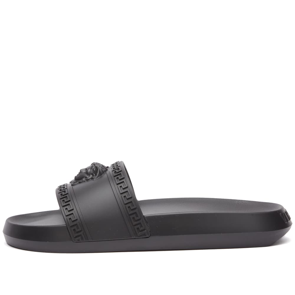 Versace Medusa slides, black