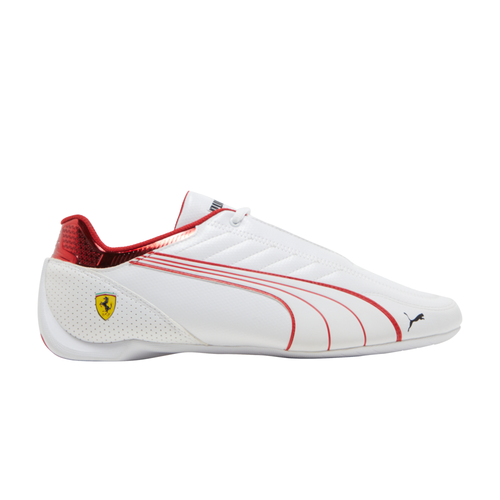 حذاء رياضي Scuderia Ferrari x Future Kart Cat Puma باللون الأبيض