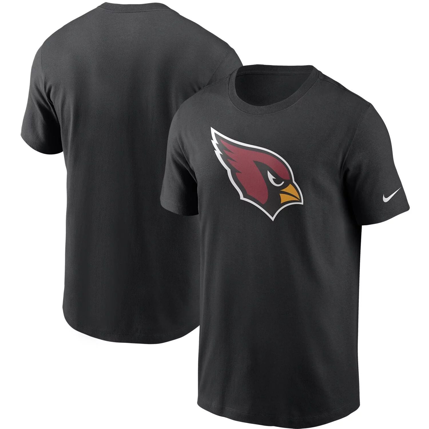 Men's Arizona Cardinals Primary Nike Logo T-Shirt in Black