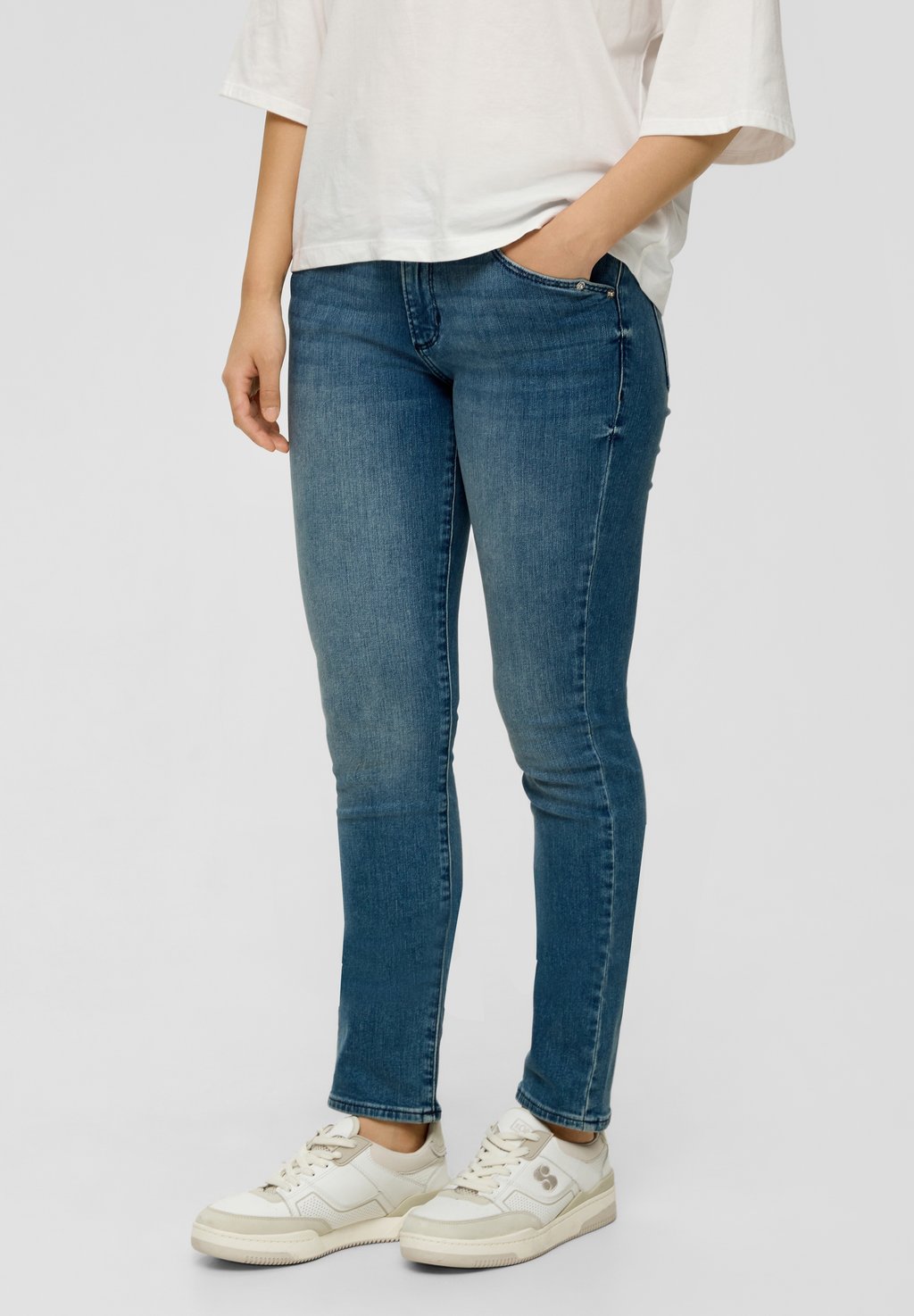 Skinny jeans sliver, blue