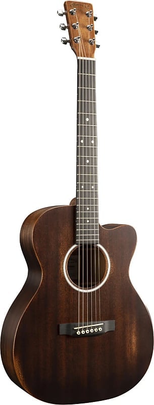 Acoustic guitar Martin 000CJR-10E Streetmaster Acoustic-Electric Guitar, Distressed w/ Gig Bag