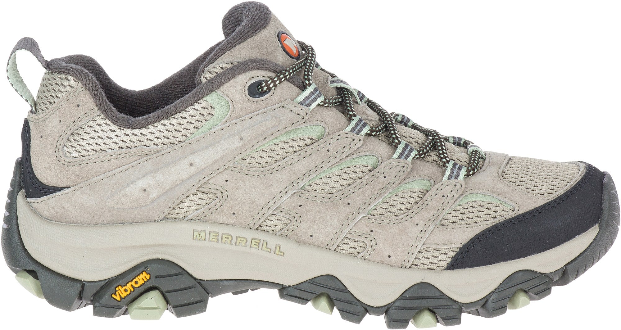 حذاء Merrell Moab 3 النسائي للمشي لمسافات طويلة، باللون البيج