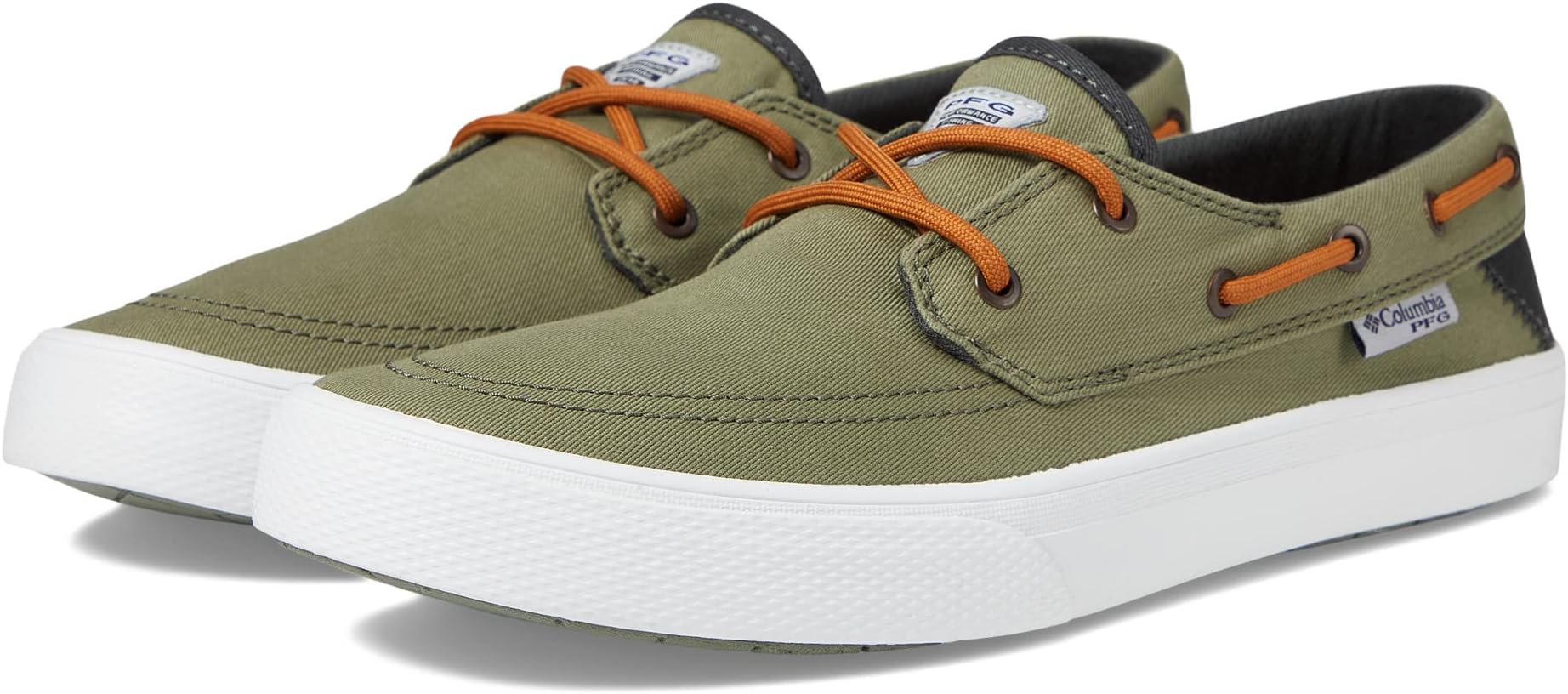 قارب Slack Tide من PFG Columbia Boats، لونه أبيض/أصفر