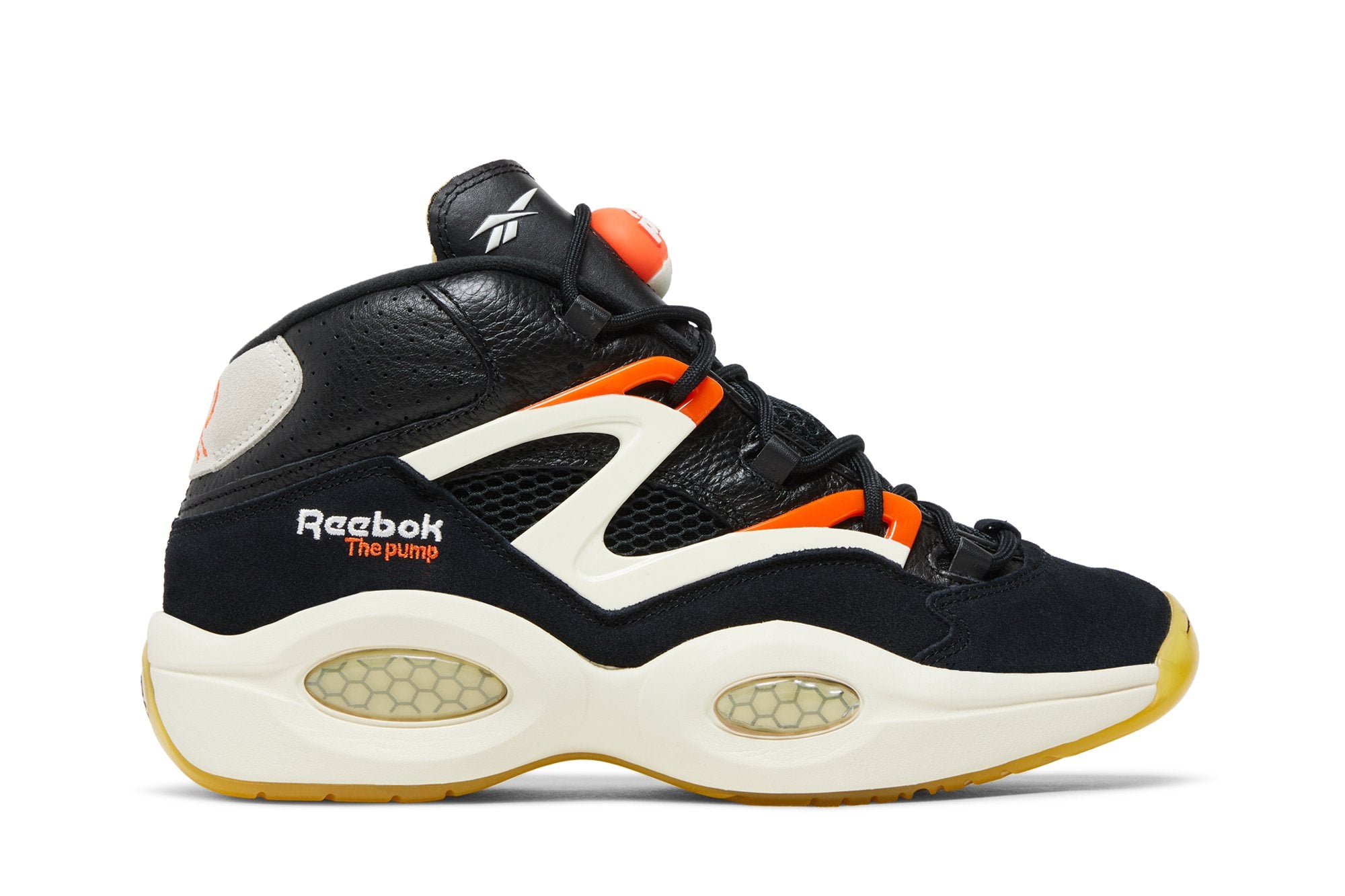 Question Pump Reebok sneakers, black