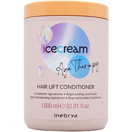 Restoring conditioner for hair lifting Ice Cream Age Therapy 1000 ml, Inebrya