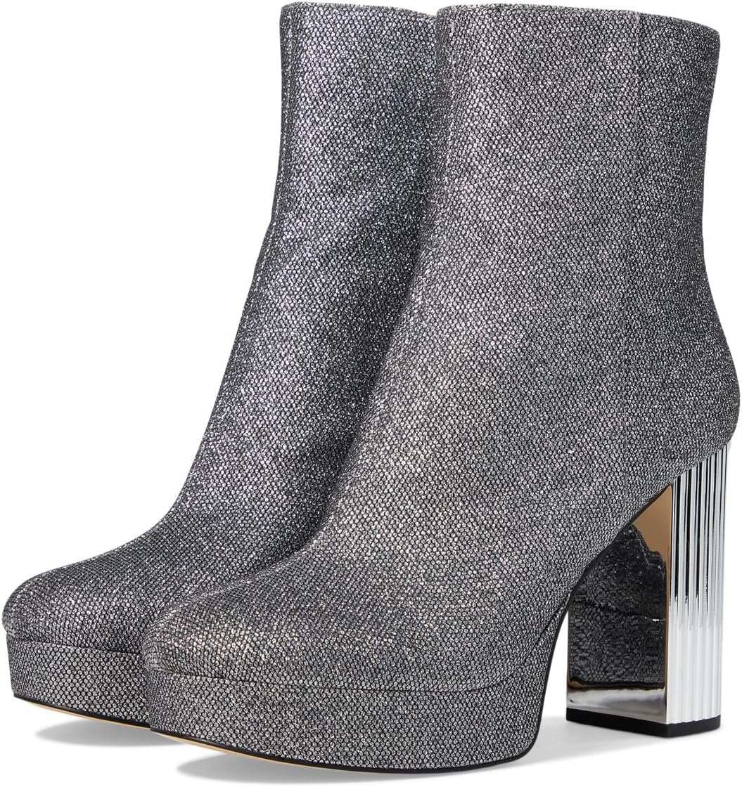 Porter Platform Bootie MICHAEL Michael Kors, Silver