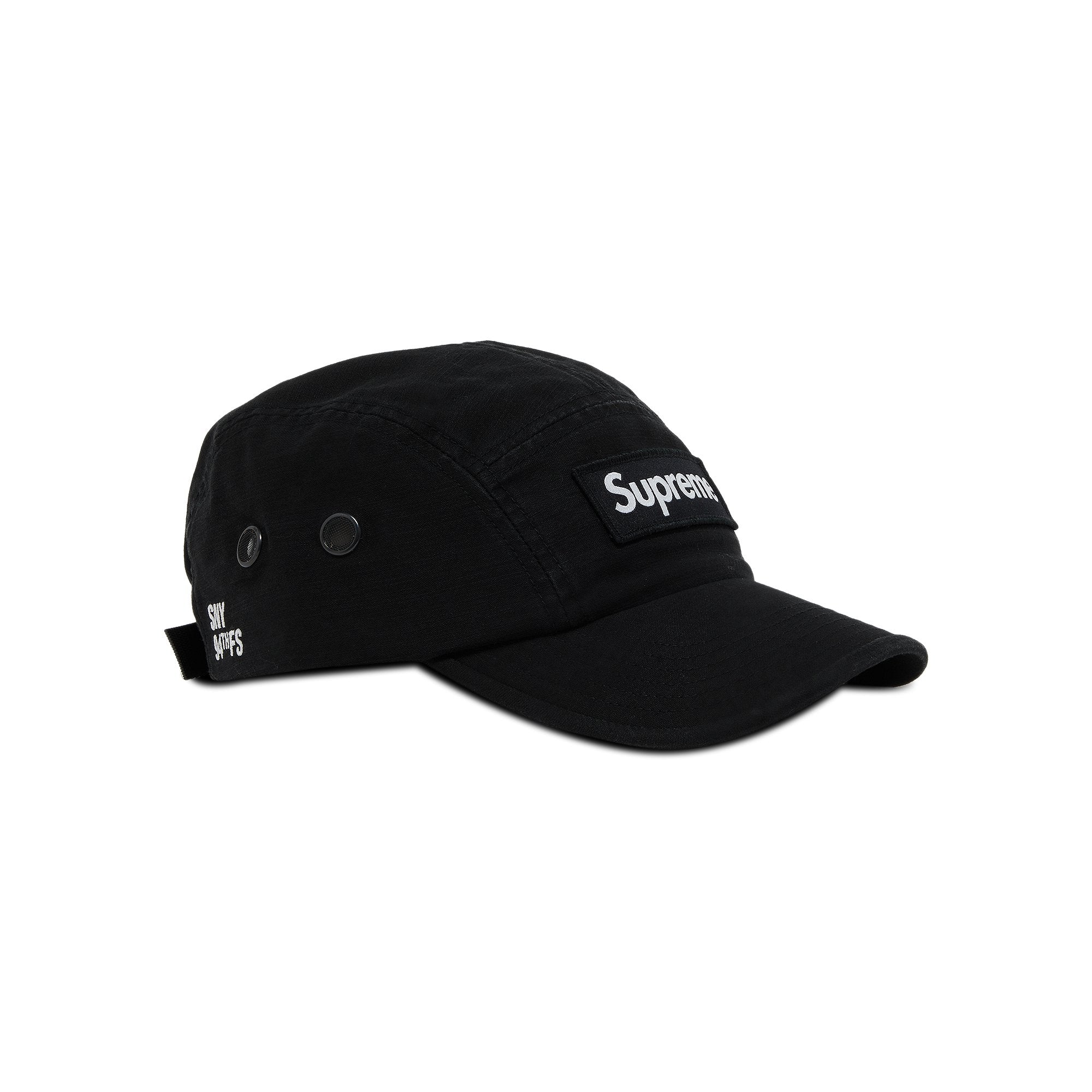 Supreme Military Camp Cap Black