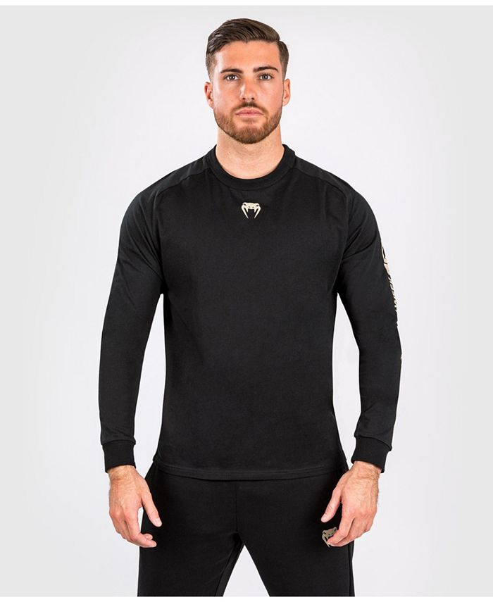 Men's UFC Authentic Adrenaline Fight Week Venum Long Sleeve T-Shirt, Black