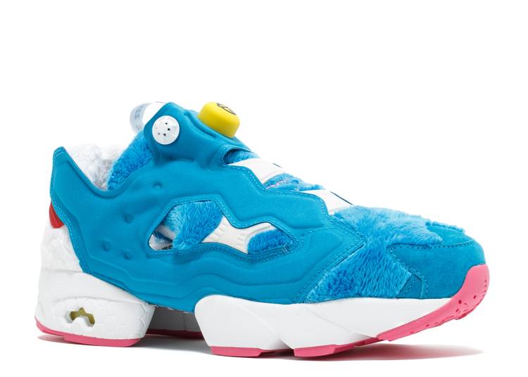 حذاء رياضي Reebok ATMOS X PACKER X INSTAPUMP FURY 'DORAEMON' باللون الأزرق