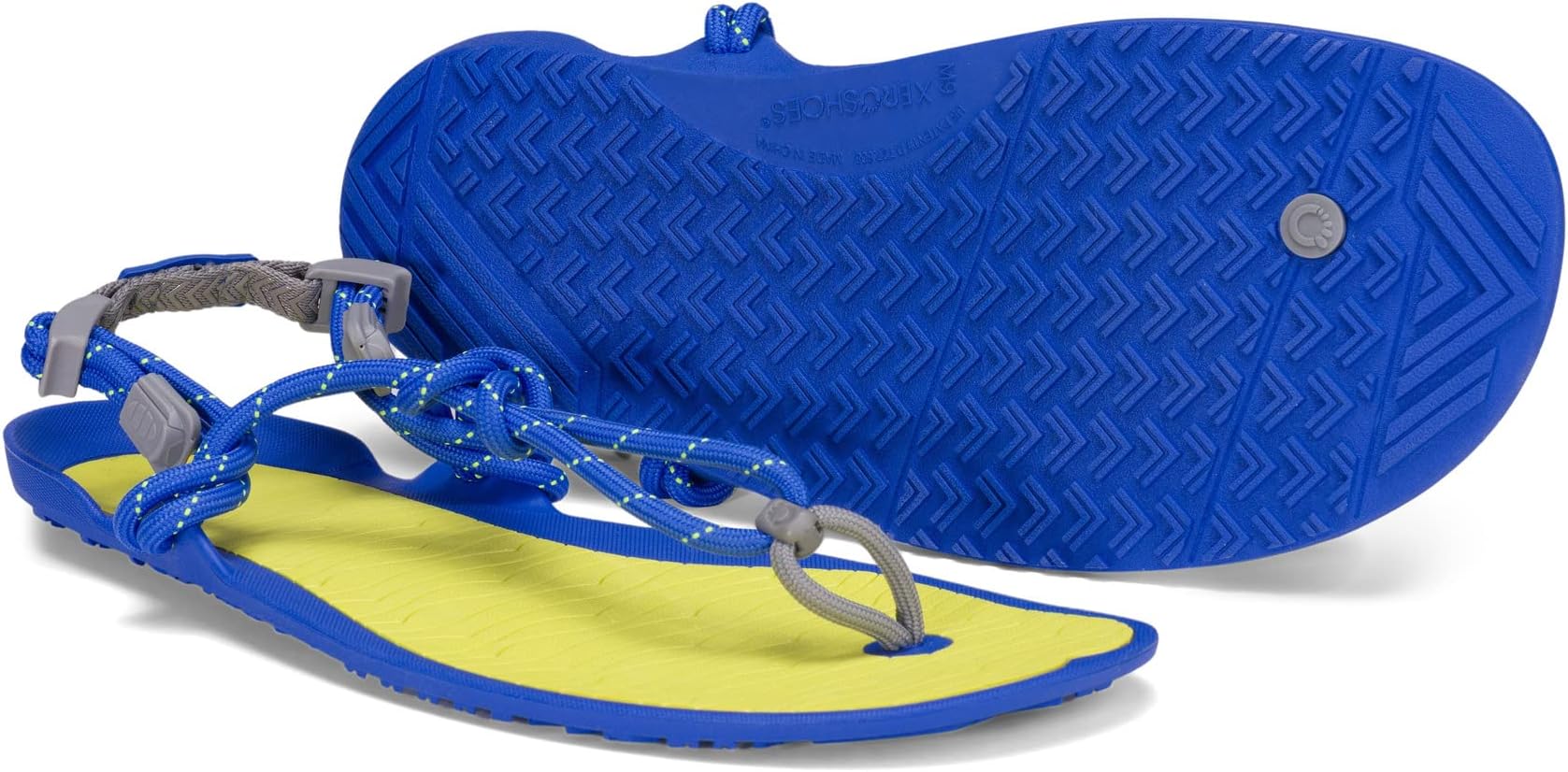 Aqua Cloud Xero Shoes Flat Sandals, Safety Yellow