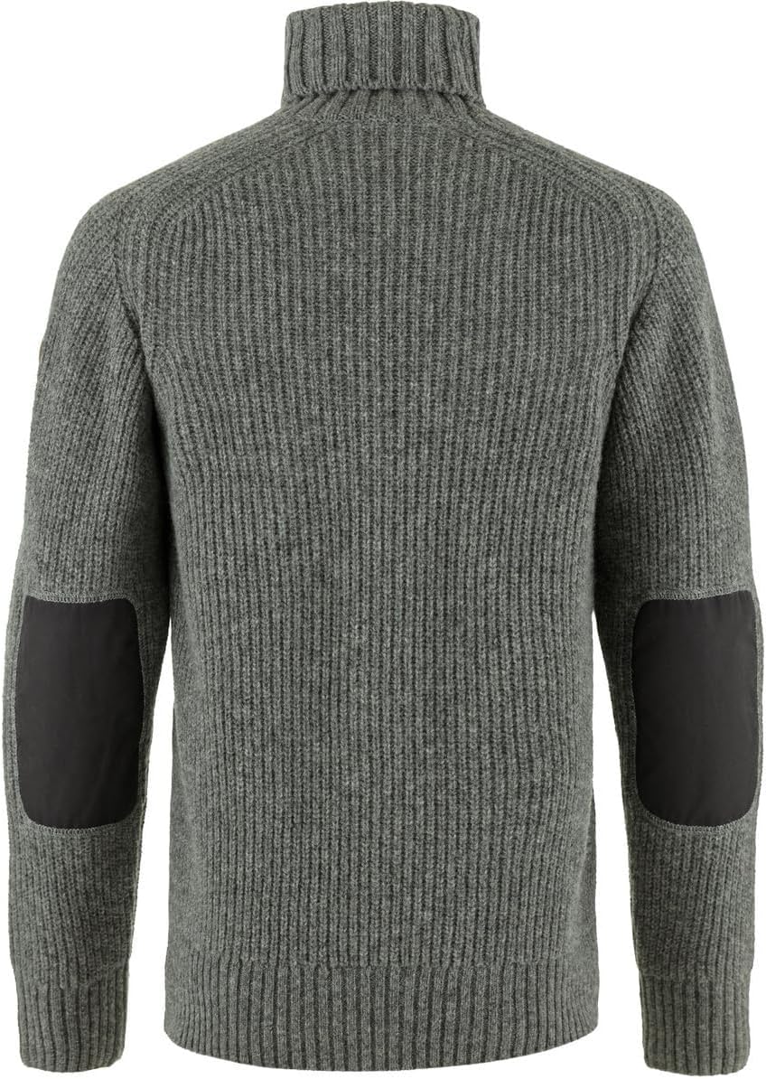 Ovik Fjällräven turtleneck sweater, Grey/Melange