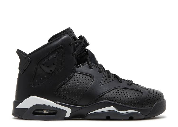 حذاء رياضي AIR JORDAN 6 RETRO GS 'BLACK CAT'، أسود