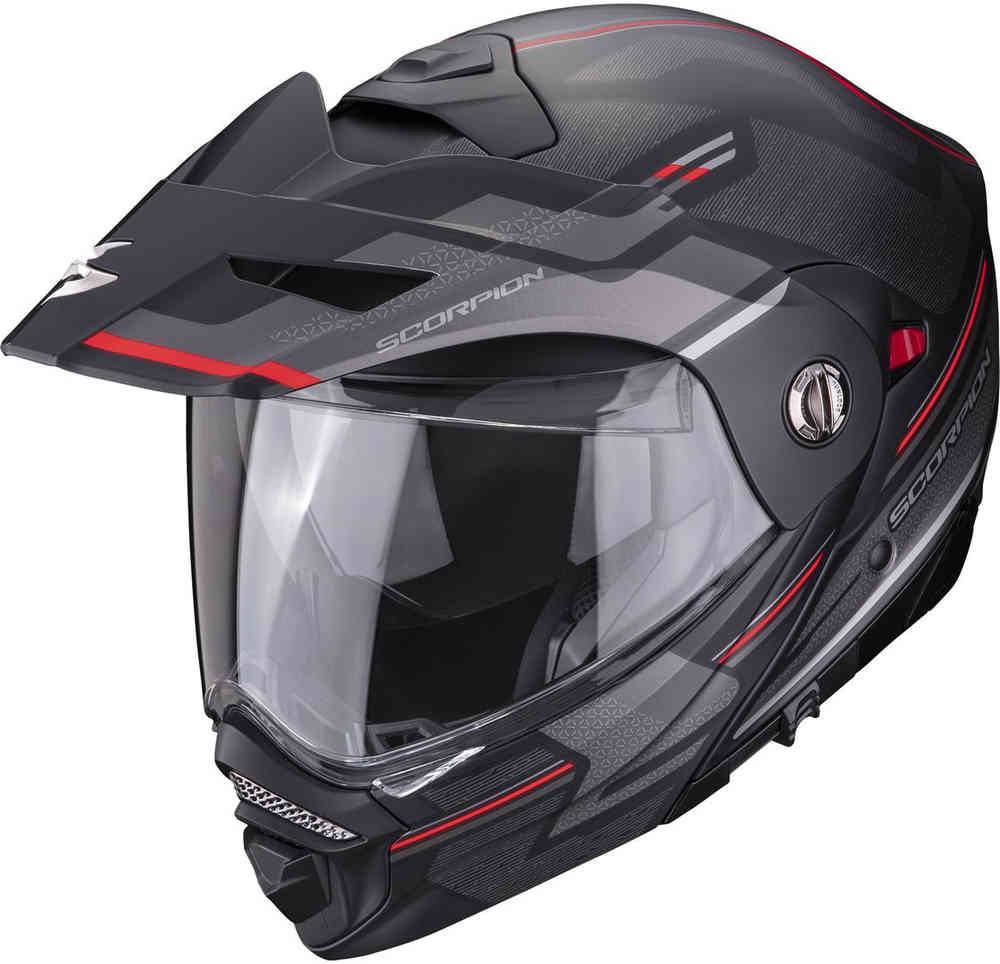 ADX-2 Carrera Scorpion Helmet, matte black/red