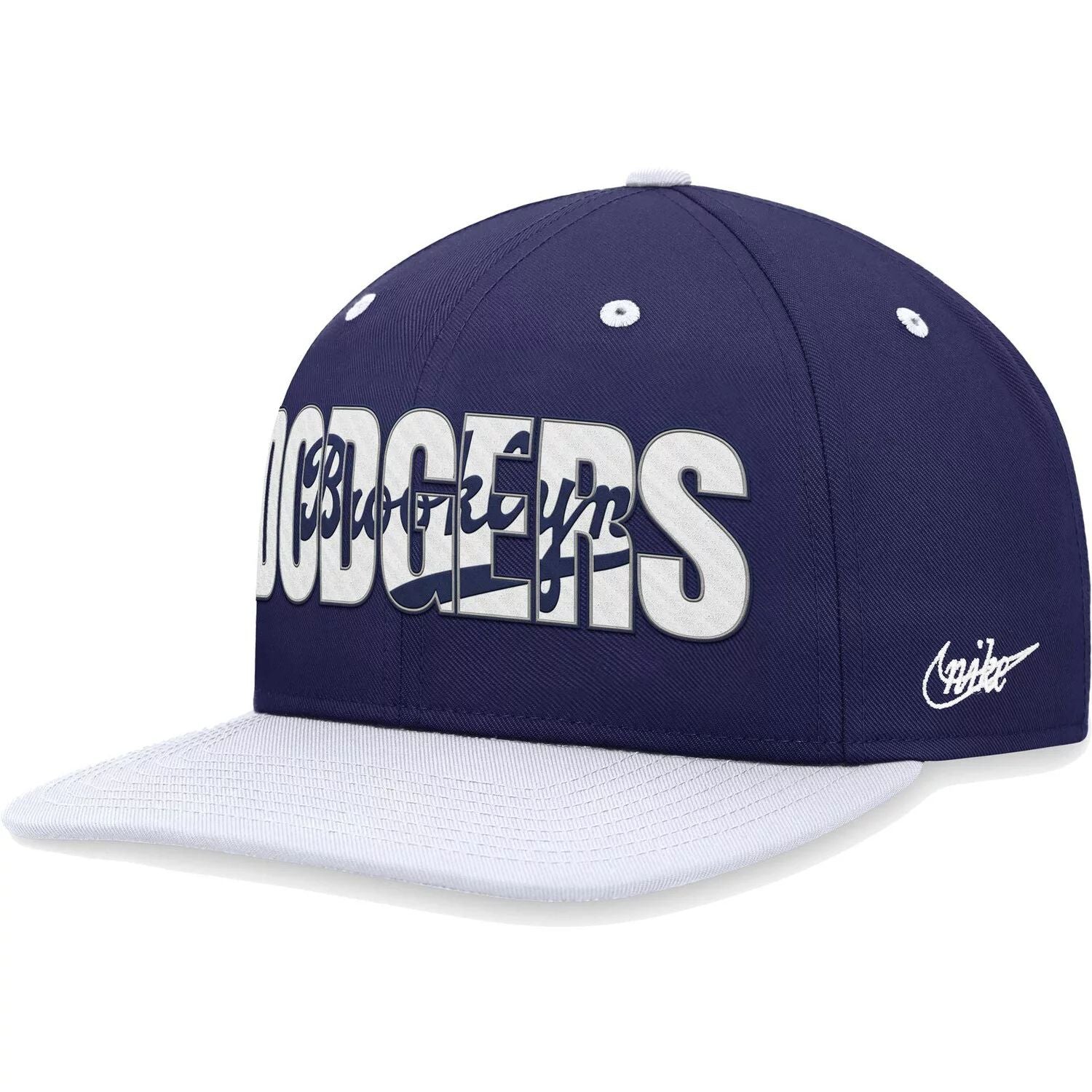 قبعة Nike Royal Brooklyn Dodgers Cooperstown Collection Pro للرجال