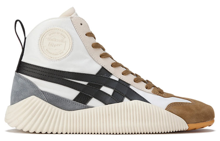 Onitsuka Tiger Acromount Lifestyle Shoes Unisex High-top White/Brown