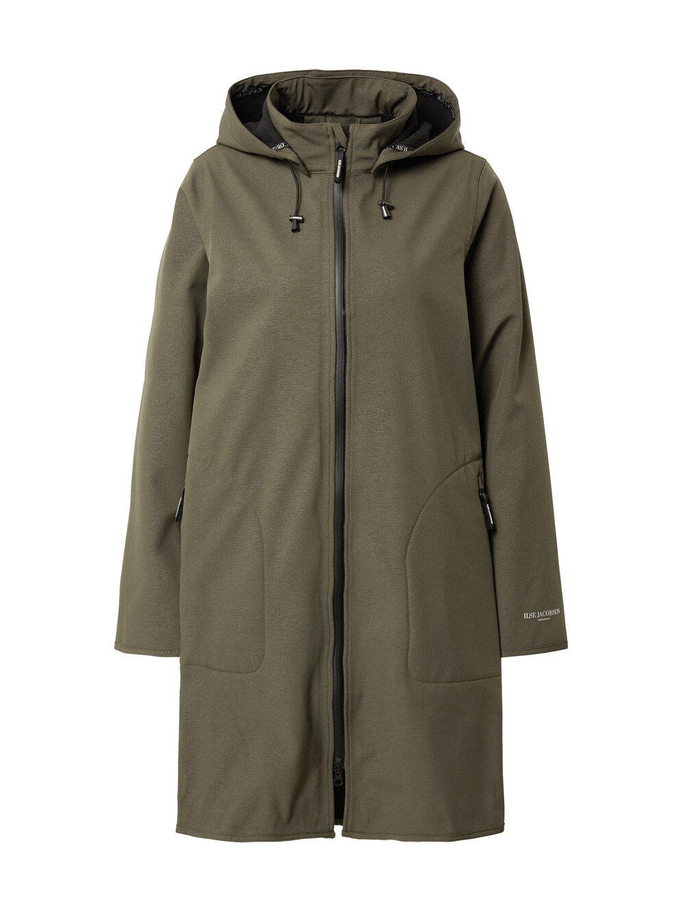 Raincoat ILSE JACOBSEN, dark green