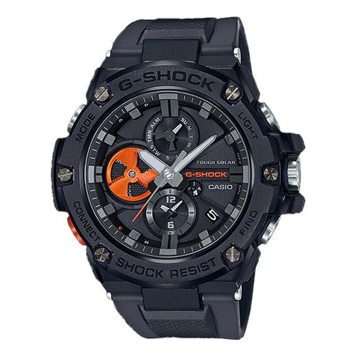 CASIO G-Shock G-Steel 'Black' watch, black