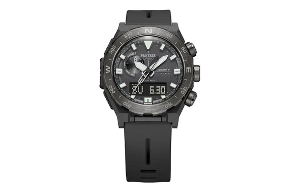 Casio Protrek Mountaineering Analog-Digital Watch 'Black', black