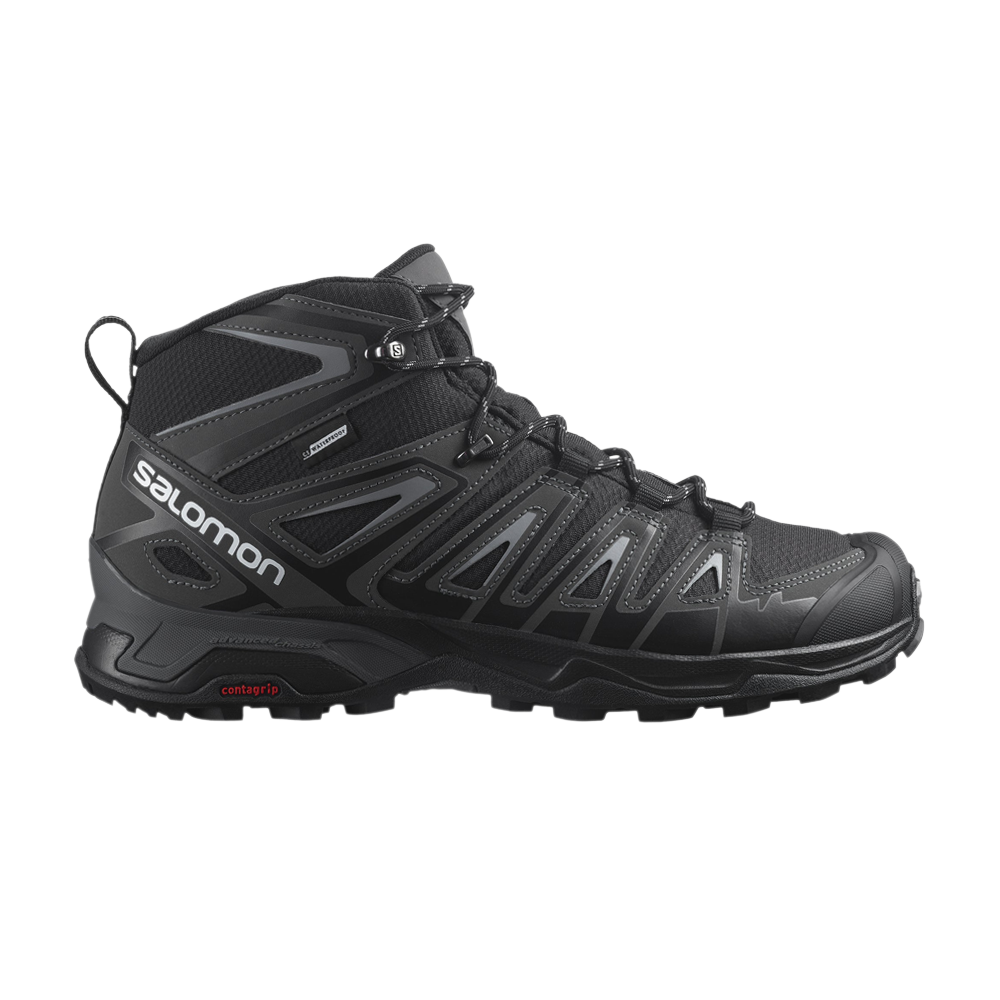 X Ultra Pioneer Mid CSWP Salomon sneakers, black