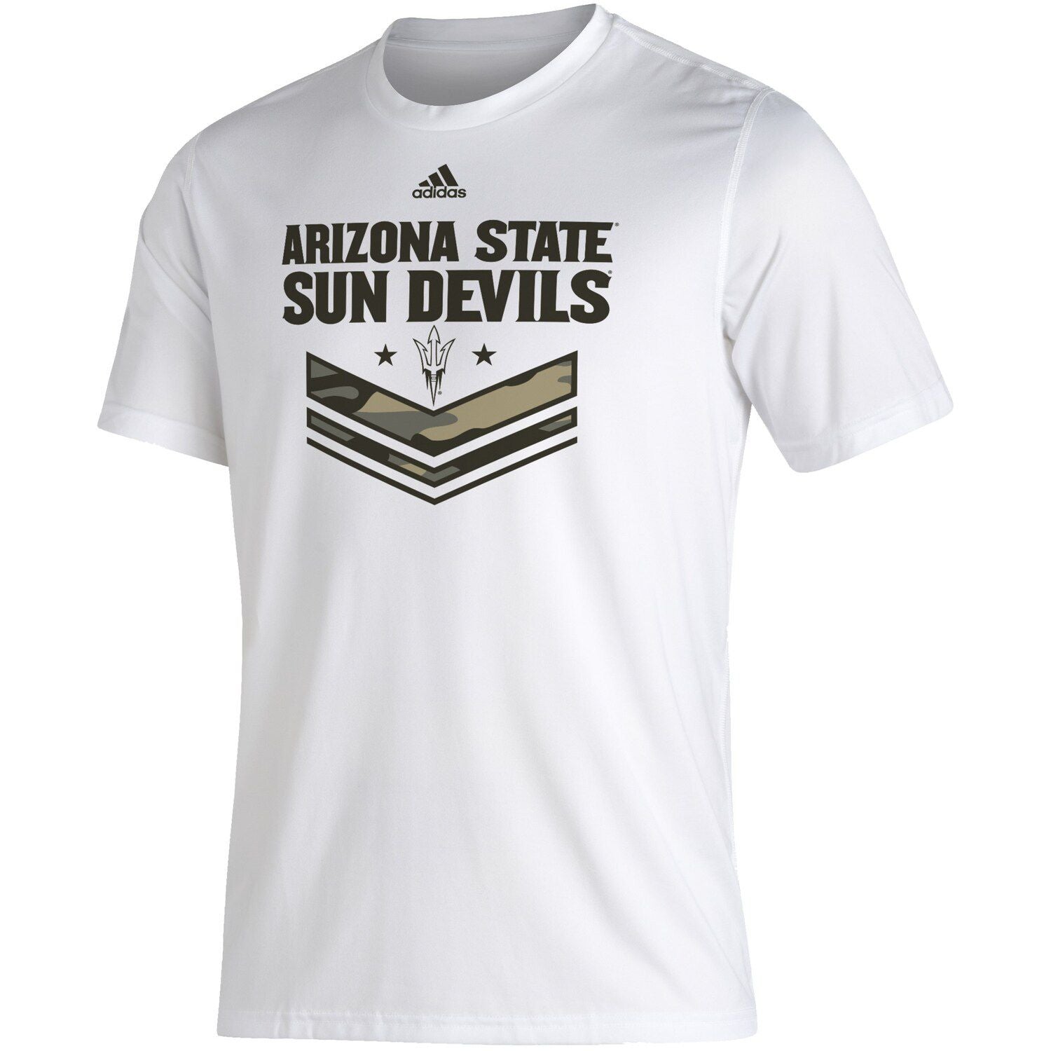 adidas Arizona State Sun Devils Salute To Service Creator Men's White T-Shirt