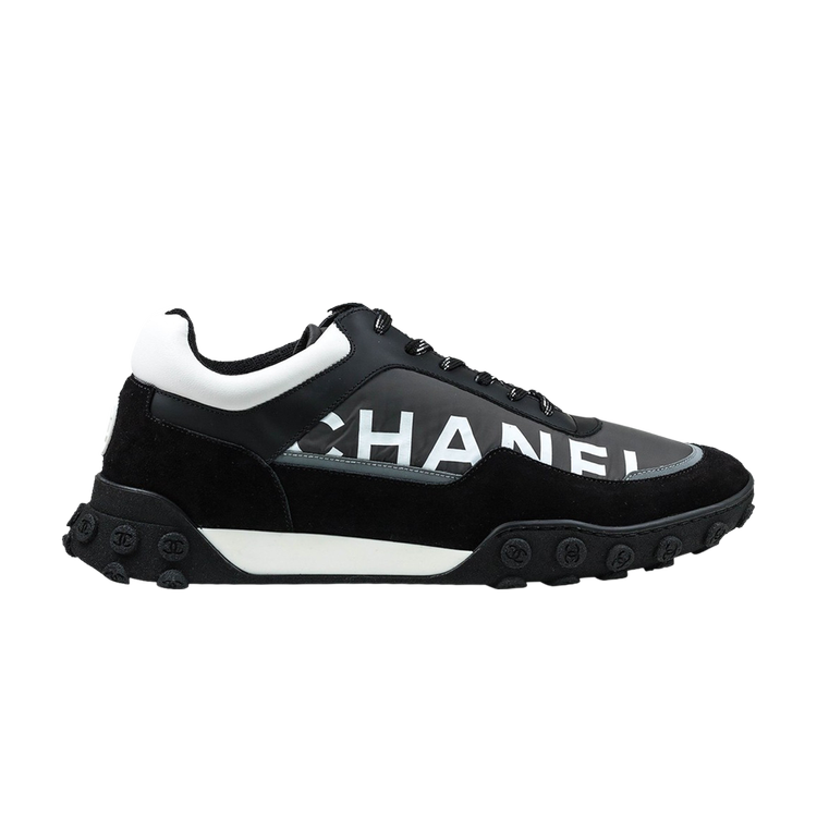 Chanel Nylon 'Grey Black' sneakers, gray