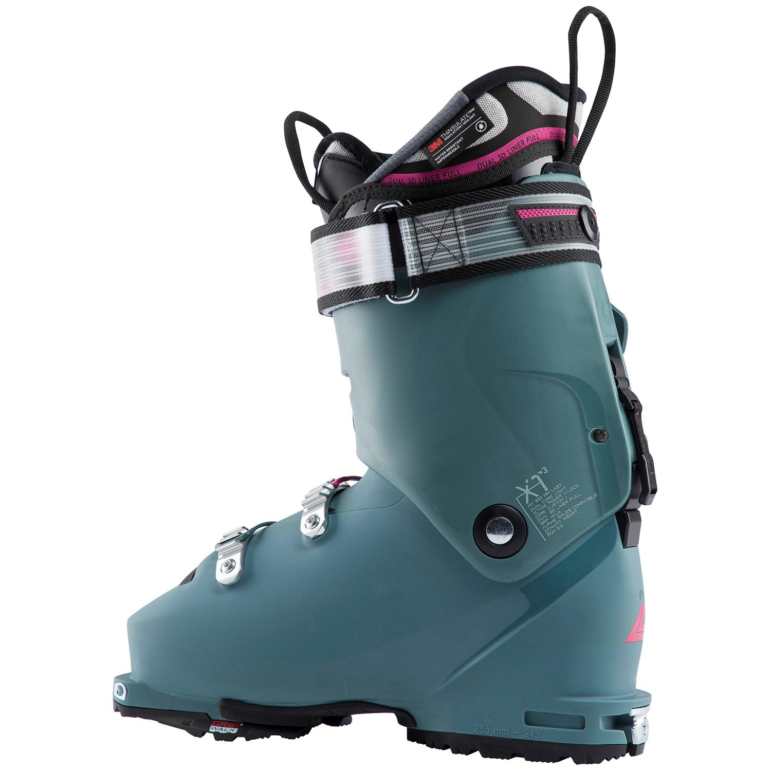 حذاء تزلج Lange XT3 Free 115 LV GW Alpine Touring، باللون الأخضر