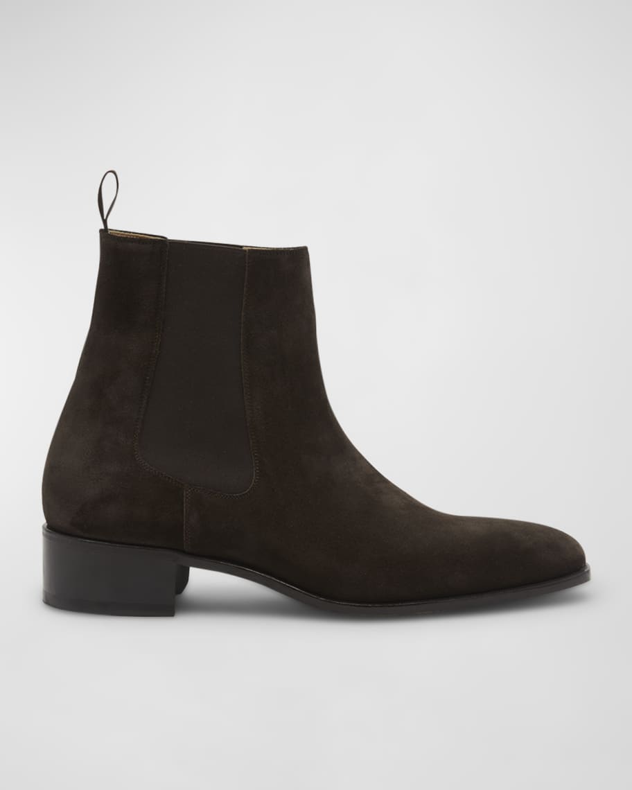 Alec Men's Suede Chelsea Boots TOM FORD