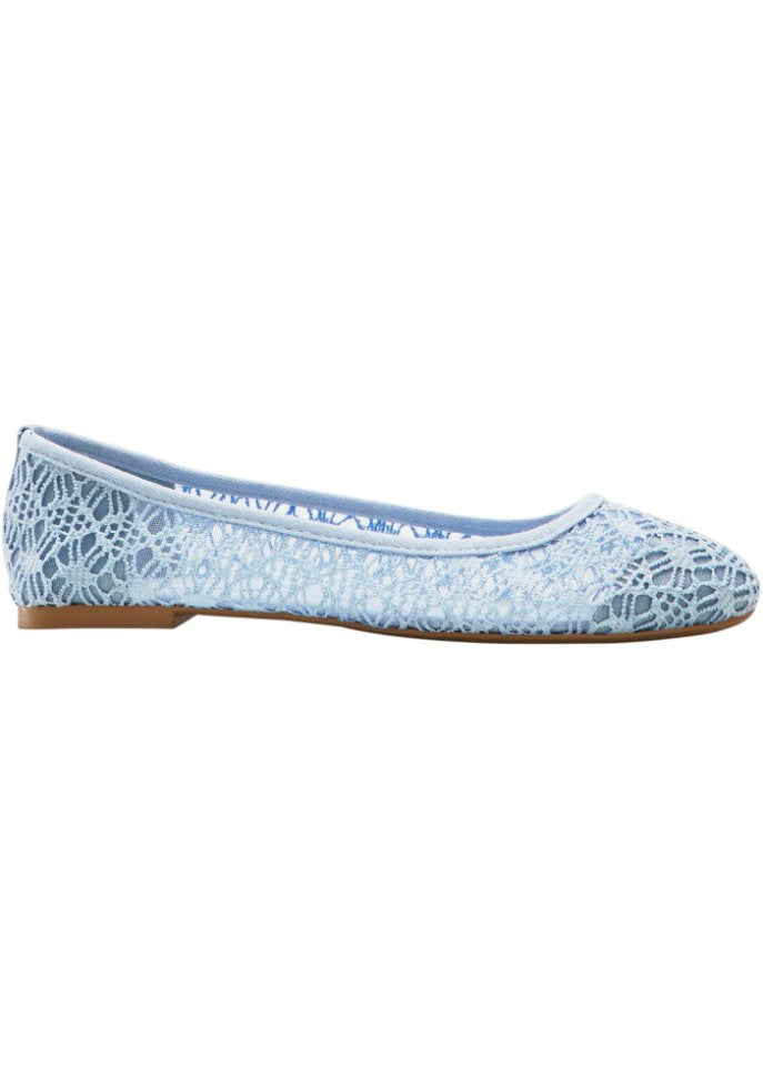 Bodyflirt ballet flats, blue