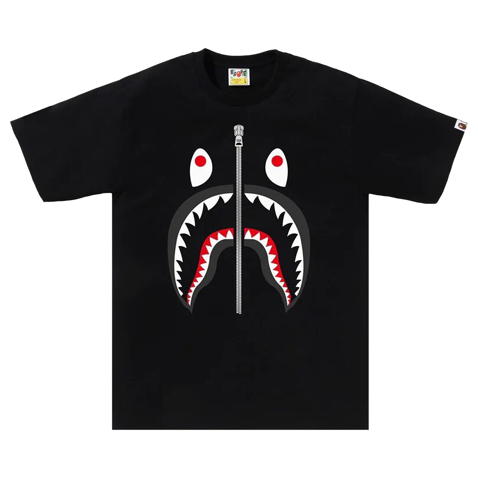 BAPE Shark T-shirt, black